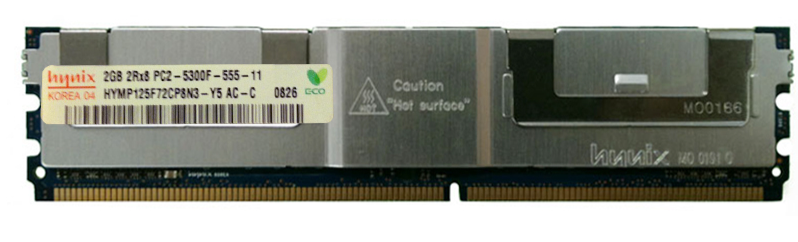 HYNIX 2GB 2Rx8 PC2-5300F-555-11