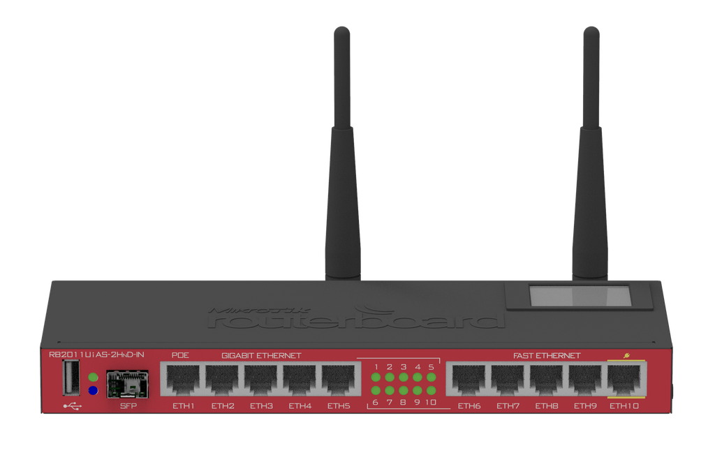 Mikrotik RouterBoard RB2011UiAS-2HnD-IN Wireless Router