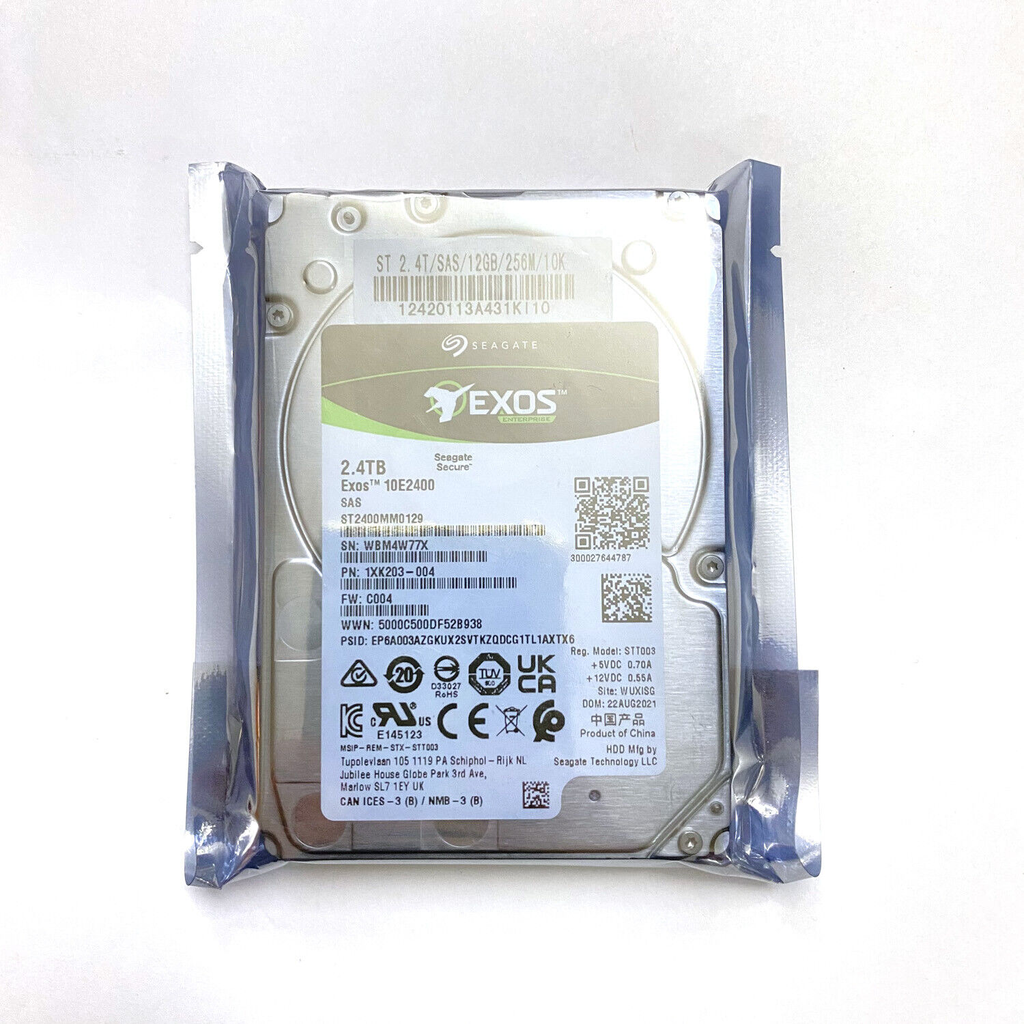 Seagate 2.4 TB EXOS SAS HDD