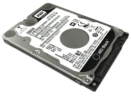 WD Black 500GB 2.5" 6Gbps 7.2K RPM SATA HDD