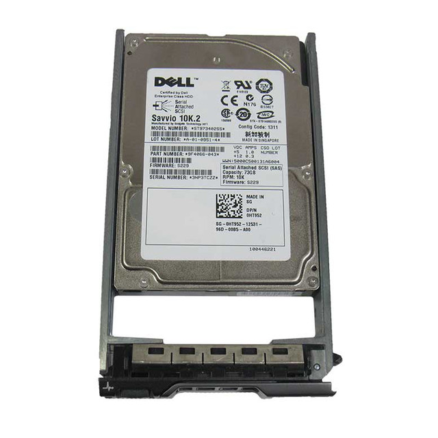 (R727K) Dell 73GB SAS 6 Gb/s 2.5 inches 15000RPM  Server Hardisk 