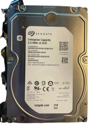 Seagate 3TB SAS SED 3.5" Storage Server Hard Drive 12Gb/s