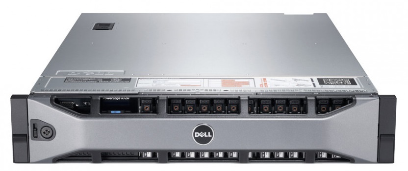 (Refurbished) Dell PowerEdge R720 Server (2xE52620V2.8GB.600GB)