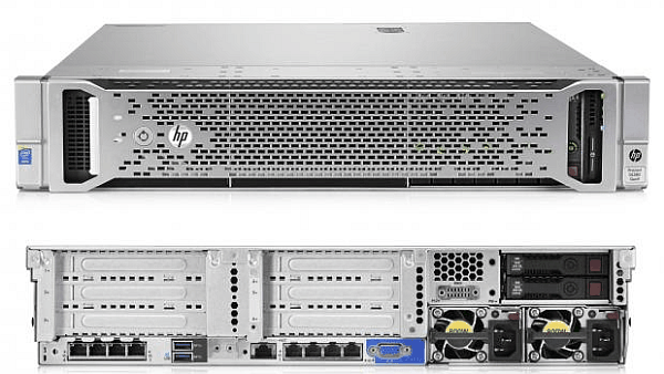 (Refurbished) HPE ProLiant DL380 Gen9 Server (2xE52650v3.64GB.3TB)