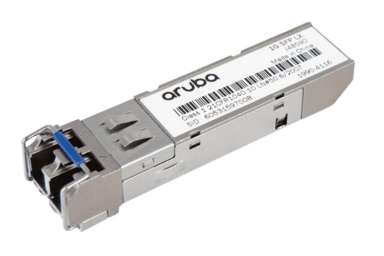 HPE Aruba 1G SFP LC LX 10km SMF Transceiver