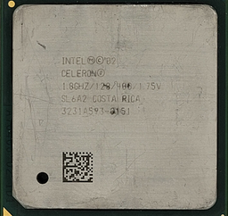 [SL6A2] Intel® Celeron® Processor 1.80 GHz, 128K Cache, 400 MHz FSB SL6A2