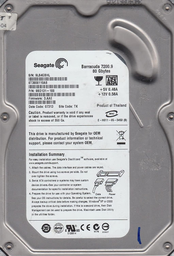 [DC334/9BD131-033] Seagate ST3808110AS Barracuda 7.2K RPM 80GB 8MB 3.5" SATA HDD