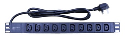 [CP-10xC13-RM] CentRacks 10 Gang C13 13A Basic PDU